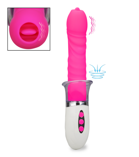 Eleven 2-in-1 pussy pump and vibrator
