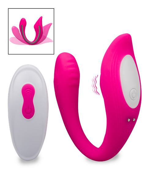 Idol remote control clitoris and G-spot stimulator
