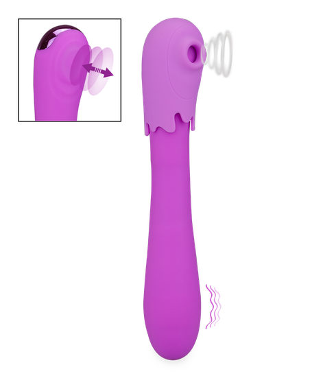 Enchanting clit stimulator and vibrator