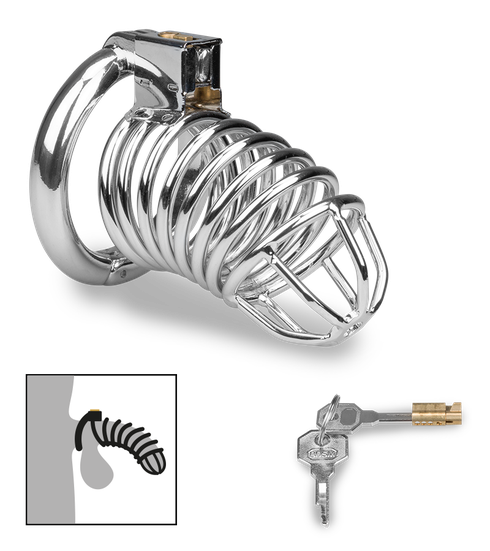 Capture male chastity cage