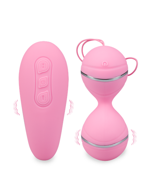 Deity vibrating Ben Wa balls with remote control