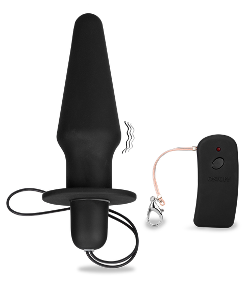 Cruise remote-controlled vibrating anal plug