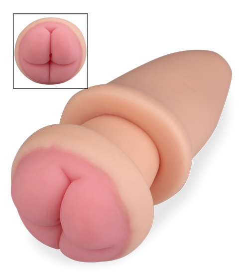 Penetrable butt plug for two