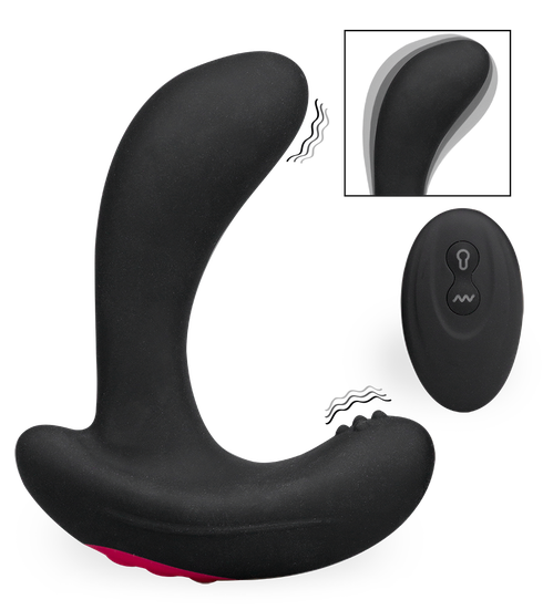 Dublin vibrating inflatable prostate stimulator