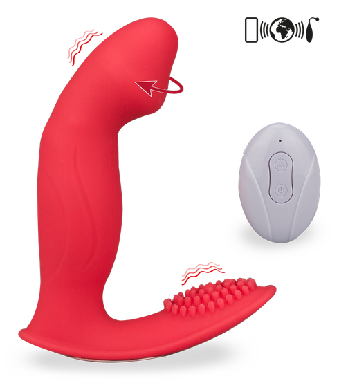 Mister P app-controlled prostate stimulator