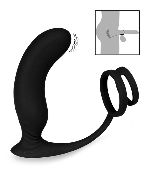 Lanco vibrating cock ring prostate stimulator